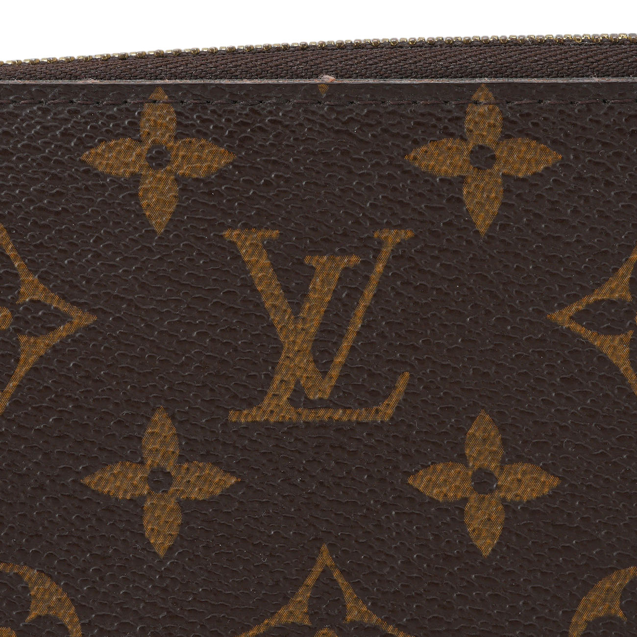 LOUIS VUITTON(USED)루이비통 모노그램 지퍼 장지갑